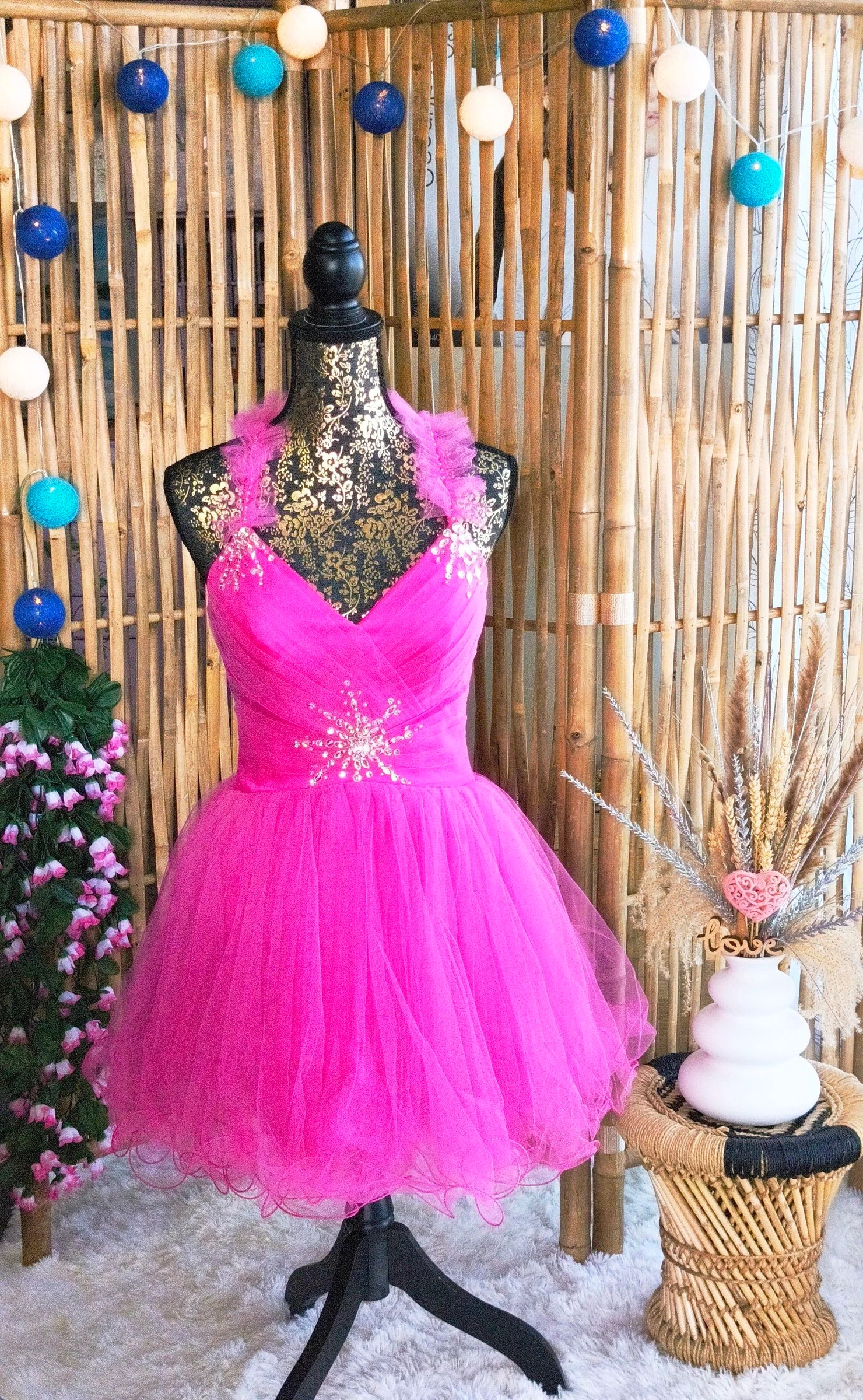 🩷 robe de cocktail, bal de fin d'année, mariage femme T36 🩷